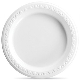 Huhtamaki 81206 Tableware Food Plate 6", White, Plastic (1000) per case