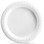 Huhtamaki 81206 Tableware Food Plate 6", White, Plastic (1000) per case, Price/Case