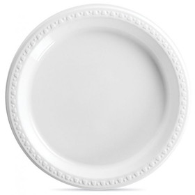 Huhtamaki 81209 Tableware Food Plate 9", White, Plastic (500) per case