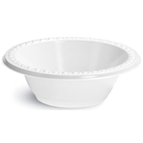 Huhtamaki 81212 Tableware Food Bowl 12 Oz, White, Plastic (1000) per case