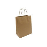 Kari-Out 1200050 Brown Paper Shopping Bag - Trim -8