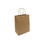 Kari-Out 1200050 Brown Paper Shopping Bag - Trim -8" x 4.5" x 10.62" -250 per case, Price/Case