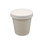 Kari-Out KA-2340012 Combo White Paper Soup Cup w/Vented Lid - 12 oz (250/CS), Price/Case