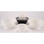 Kari-Out 3201400 Micro Bowl 36 Oz, 6.25" x 3" Vertical, White, Reusable, with Lid (150 per Case), Price/Case