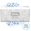 Kleenex 13254 Premiere Folded Towel 9.4" x 12.4" Sheet, 1-Ply, White, (3000 Pack per Case), Price/Case