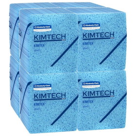 Kimtech 33560 12.5" x 12", Blue, Meltblown, Prep Cleaning Wipe (528 Unit per Case - 8/66CT)