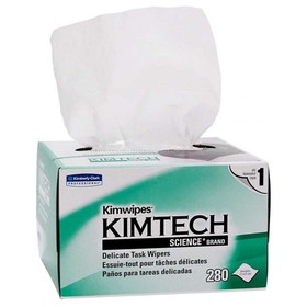 Kimtech Science 34155 4.4" x 8.4", White, Delicate Task, Wiper Tissue (16800 Unit per Case - 60/280CT)