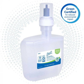 Scott 91591 Essential 1.2 Liter, Clear, Unscented, Foam Skin Cleanser (2 Unit per Case)