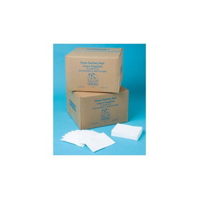 Koala Kare KB150-99 Sanitary Bed Liner 18" x 13-1/2", 3-Ply Biodegradable Paper, (500 per Case)
