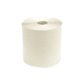 Merit 8B800B White Roll Towel - 7.87" x 710' (6/CS)