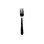 Merit ME-MBPHWF-B / 11921 BLACK Heavy Weight Polypropylene Cutlery - Fork, Black, 5.4GM - Bulk 1000/cs, Price/Case