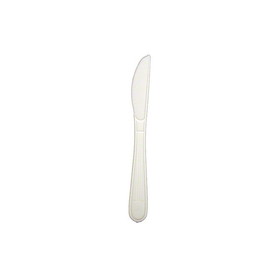Merit ME-MBPHWK-W 11922 WHITE Heavy Weight Polypropylene Cutlery - Knife, White 5.4gm - Bulk 1000/cs