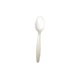 Merit ME-MBSXHT-W Heavy Weight Polystyrene Cutlery - Teaspoon, 4.4 Gram, White, Bulk - 1000/CS