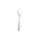 Merit ME-MBSXHT-W Heavy Weight Polystyrene Cutlery - Teaspoon, 4.4 Gram, White, Bulk - 1000/CS, Price/Case