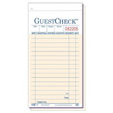 National Checking 105 Duplicate Carbon Guest Check 3.5