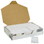 NCCO 1200SP Paper Guest Check 3.5" x 6.75", 100 Page per Book, White, Date Column, Single Copy, Medium (10000/CS), Price/Case