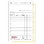 NCCO 1A Carbonless Sales Book Guest Check 3.5" x 5.63", 50 Page per Book, White, Date Column, Small (5000 Check per Case), Price/Case