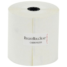 NCCO 2300SP Register Roll 3" x 100', White/Canary, 2-Ply, (30 Roll per Case)
