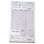 NCCO 347SW Carbonless Guest Check 4.25" x 7.25", 40 Page per Book, Maroon, Date Column, 3-Part, Medium-Wide (2000/CS), Price/Case