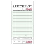 National Checking 525 Cardboard Guest Check 3.5