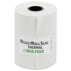 NCCO 7225-80SP Paper Register Roll 2.25" x 80', Thermal Print, 1-Ply, (50 Roll per Case)
