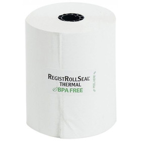 NCCO 7313-110 Paper Register Roll 3.13" x 110', Thermal Print, 1-Ply, (50 Roll per Case)