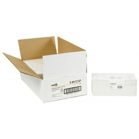 NCCO T4932SP Cardboard Guest Check 4.25" x 9", Tan, Date Column, Single Copy, Large (2000/CS)
