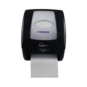 Merfin 00392 Hands Free Excusive Roll Towel Dispenser - Black