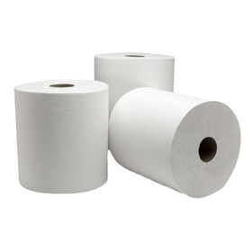 Merfin 02380 Signature Roll Towel White 7.5" x 800' 6/CS