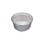 Pactiv 42330 Full Curl Round Utility Cup 4 Oz, Silver, Aluminum, (1000/CS), Price/Case