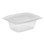 Pactiv 0CI860120000 Showcase 2 Piece Deli Combo Container 12 Oz, 5.875" x 4.875" x 1.75", Clear, Oriented/High Impact Polystyrene, Base and Lid Combo (252/CS)