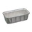 Pactiv Y70845 Loaf Pan 38 Oz, 8" x 3.875 x 2.125", Silver, Aluminum, 2 lb..Capacity (300/CS), Price/Case