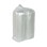 Pactiv YCI810500000 SmartLock 5" Hinged Lid Sandwich Container 20 Oz, 5.25" x 5.25" x 2.5", Clear, Oriented/High Impact Polystyrene, (375/CS), Price/Case