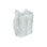 Pactiv YCI811200000 Hinged Lid Container 49 Oz, 8.2" x 8.34" x 2.91", Clear, Oriented/High Impact Polystyrene, (200/CS), Price/Case