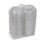 Pactiv YCI811600000 Hinged Lid Container 20 Oz, 5.75" x 6" x 3", Clear, Oriented/High Impact Polystyrene, (500/CS), Price/Case