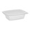 Pactiv YCI860240000 Showcase 2 Piece Deli Container 24 Oz, 7.5" x 6.5" x 1.75", Clear, Oriented/High Impact Polystyrene,  Base and Lid Combo, (200/CS)
