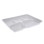 Pactiv YTH10500SGBX 5 Compartment School Lunch Tray 8.25" x 10" x 1", White, Polyethylene Foam, Disposable (500/CS), Price/Case