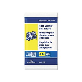 P&G Spic and Span 02010 Professional Floor Cleaner and Bleach 2.2 Oz, Opaque, Liquid, (45/CS)