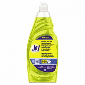 Joy 43606, Professional Manual Pot & Pan Detergent - 38 oz, Lemon Scent, 8/CS