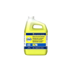 P&G Dawn Professional 57444 Manual Pot and Pan Detergent 1 Gallon, Clear Yellow, Liquid, (4/CS)