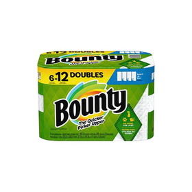 P&G Bounty&#174; Kitchen Roll Towel, Select-A-Size 11X5.9, 2-Ply - 90 Sheets, 6 rolls/PK