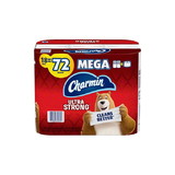 P&G 61079 Charmin Ultra Strong 2-Ply Mega Roll Bathroom Tissue - 264 Sheets 3.92