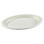 PrimeWare PL-16-2 Large Platter 10" x 12.5", White, Bagasse/Sugarcane, Disposable, Recyclable, (500/CS), Price/Case
