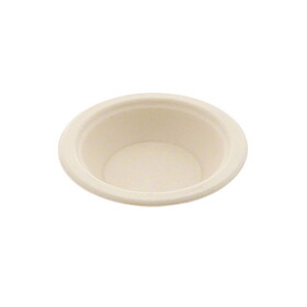 PrimeWare BL-12NPFA Molded Fiber Round Bowl "No intentionally added PFAS" 12 OZ Natural 1000/CS