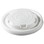 PrimeWare CFCL-8 Hot/Cold Food Container Lid White, Polylactide Aliphatic Copolymer (CPLA), Disposable, (1000/CS), Price/Case