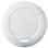 PrimeWare CHCL-1020 Hot Cup Lid White, Polylactide Aliphatic Copolymer (CPLA), Disposable, (1000/CS), Price/Case