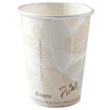 PrimeWare HC-12 Lined Hot Drink Cup 12 Oz, White, Paperboard, Disposable, Eco-Friendly, with Polylactic Acid/Corn-Based Plastic Lined (PLA) (1000/CS)