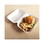 PrimeWare HL-96NPFA Rectangle Hinged Container, 9" X 6" X 3.2", Compostable No PFAS Added - 250/CS, Price/case