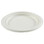 PrimeWare PL-07 Compostable Plate 7" Diameter, White, Bagasse/Sugarcane, Disposable, Recyclable, (1000/CS), Price/Case