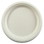 PrimeWare PL-09 Compostable Plate 9" Diameter, White, Bagasse/Sugarcane, Disposable, Recyclable, 500/CS, Price/Case